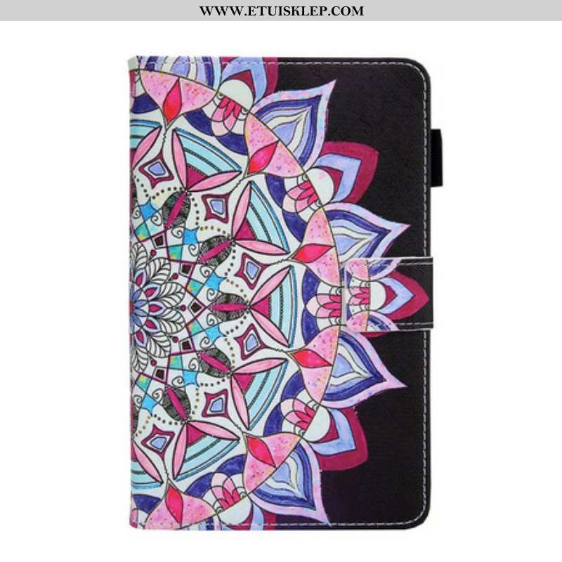 Etui Folio do Samsung Galaxy Tab A7 Lite Graficzna Mandala